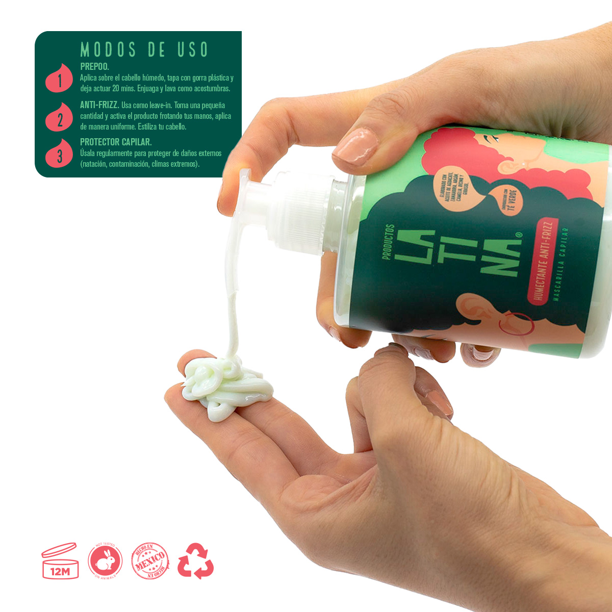 Crema para peinar Anti-frizz - Imagen 5